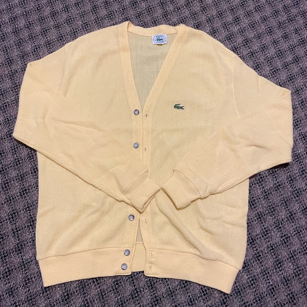 Vintage Lacoste Cardigan
